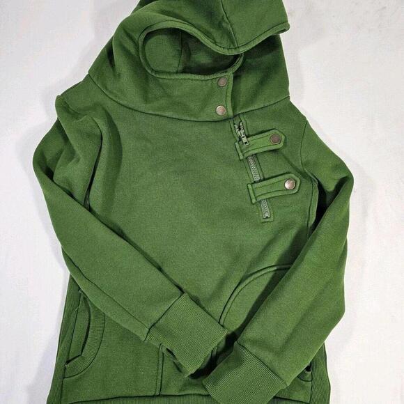 Pants - ASDT And She Dope Too Original Kickstarer Hooded Sweatshirt. Green Small